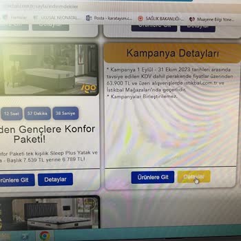 İstikbal Robot Süpürge Hediyesi