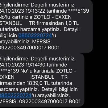 Exxen Spor İçin İptal İşlemi