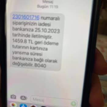 Savaş Mobilya (Kayseri) Bekletilen Ürün İadesi