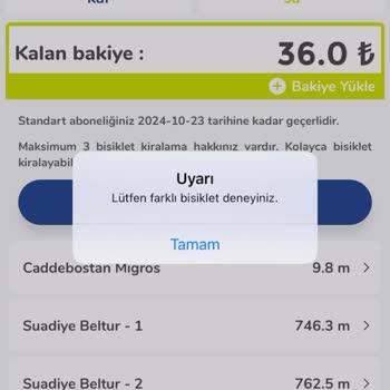 İsbike Bisikletler Sıkıntı