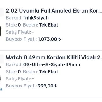 Trendyol Sebepsiz Ürün Kilitleme