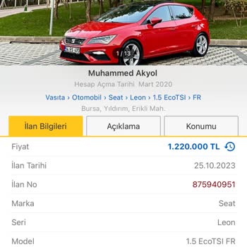 Sahibinden İlan Bilgilerimi Değiştirmiyorlar, Ücret İadesi Yapmıyorlar