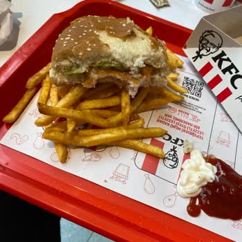 KFC Menüler Hakkında Şikayet