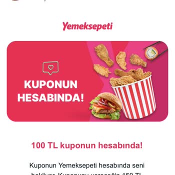 Yemeksepeti Kupon Tanımlama Maili Sonrası Ulaşılamayan Kuponlar Sorunu
