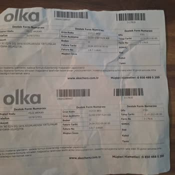 Skechers 5 Aylık Yırtık Ayakkabı