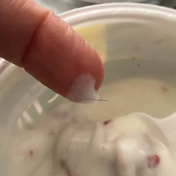 Danone Tikveşli Yoğurt İçinden Kıl Vasatlığı