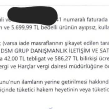 Trendyol Tüketici Hakem Heyeti Kararını Yerine Getirmiyor