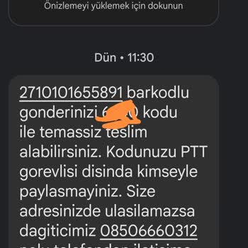 PTT Kargo PTT Muğla Ortaca Şubesi Kargomu Teslim Etmiyor