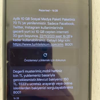 Türk Telekom Sosyal Medya Ek Paketini Kullanamıyorum