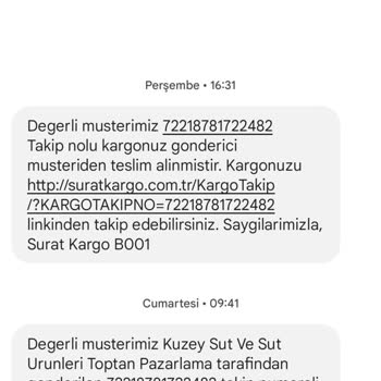 Sürat Kargo Kötü Hizmet Ve Yalan