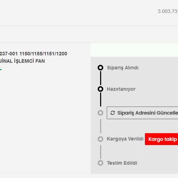 Wnt.com.tr Web Sitesinden Alınan Ürünler 1 Aydır Kargoya Verilmedi