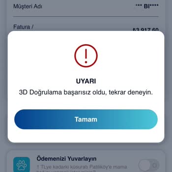 Turkcell Paycell 3D Doğrulama Problemi