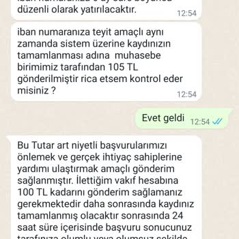 P*****a Burs Başvuru Şikayeti