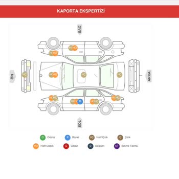 Aracımda Oto Net'in Eksper Raporundan Farklı Olarak 2 Farklı Boya Çıktı!