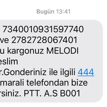 PTT Kargo Kargo Bana Teslim Edildi Görünüyor Ama Teslim Almadım