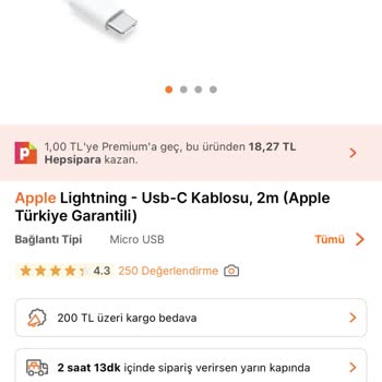 Hepsiburada 2 Yıl Garantili Ürün Stoktayken 1 Yıl Önceki Fiyat İadesi