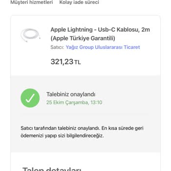 Hepsiburada 2 Yıl Garantili Ürün Stoktayken 1 Yıl Önceki Fiyat İadesi