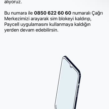 Paycell Bloke Kaldırma Şikayeti