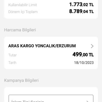 Aras Kargo Kargomdan Dolayı Mağdur Oldum