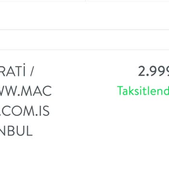 Macfit Kredi Kartımdan Onayım Olmadan İşlem Yaptı
