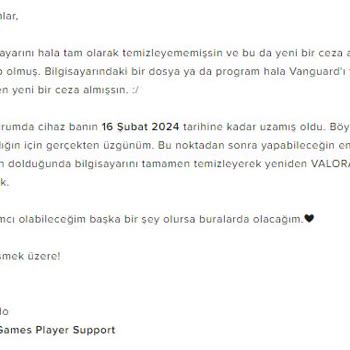 Valorant Ban Süresinin Haksızca Arttırılması