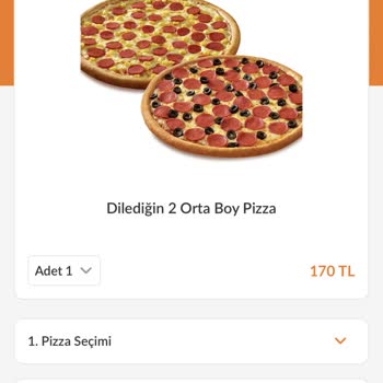 Domino's Pizza Sipariş Hatası Var