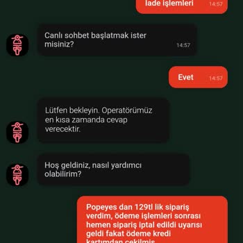 Tıkla Gelsin Para İadesi Yapamadı