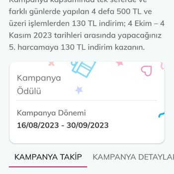 Denizbank Kampanya İndirimi Kartıma Yansımadı
