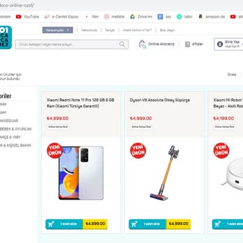 A101plusonlinecep.com Facebook Üzerinden Yönlendirilen Sahte Site!