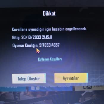 PUBG Mobile (Pubgmobile.com) Ban Kaldırma