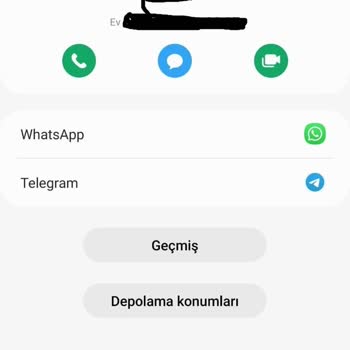 Samsung Telefon Kişi Düzenleme Menüsü Problemi