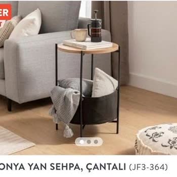 Vivense Weblonya Yan Sehpa Çantalı Ayıplı Mal!