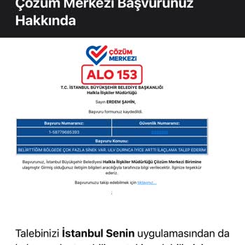 İBB - İstanbul Büyükşehir Belediyesi Ulv Sinek İlaçlama