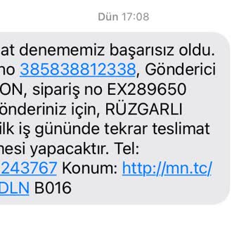 MNG Kargomu Teslim Etmiyor