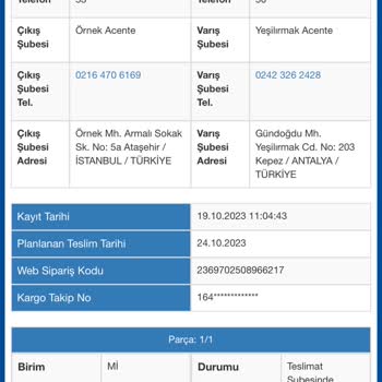 Sürat Kargo Kargomu Dağıtıma Çıkartmıyor