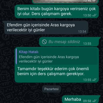 Pelikan Kitabevi Kitabım Gönderilmedi Ve Mağdur Edildim