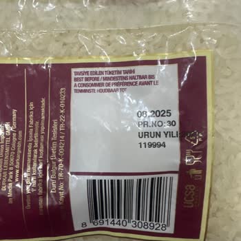 Duru Bulgur Böceklenmiş Pirinç Midem Bulandı