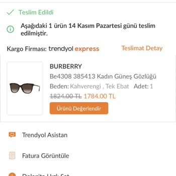 Trendyol'dan Aldığım Gözlük Kendi Kendine Gözümde Kırıldı