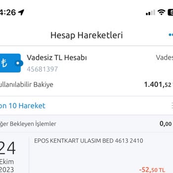 Kent Kart Banka Kartımdan Paramı Çektiler Fakat Kent Kartıma Yüklemediler!