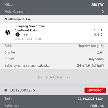 Superbetin Sitesinde Aldığım Bahis İle İlgili Mağdur Edildim