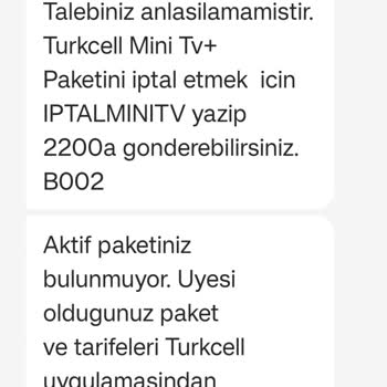 Turkcell TV+ İptal Plus TV
