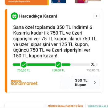 Migros Harcadıkça Kazan Kampanyasında Mağdurum