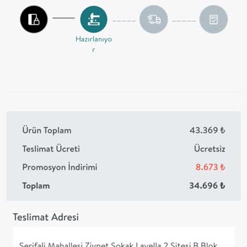 Vivense Ürünleri Teslim Etmiyor