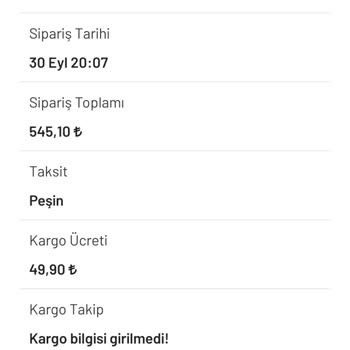 Zincirwear Ürünüm Kargoya Verilmiyor