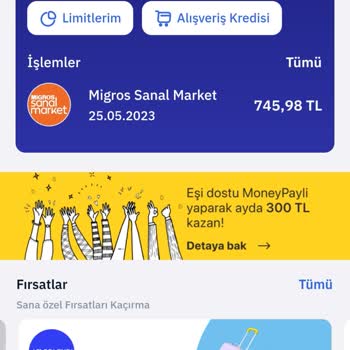 MoneyPay Limitim Aniden Düşürüldü!