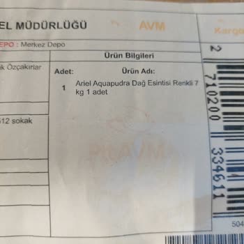 Akakçe Yanlış Kargo Gönderimi