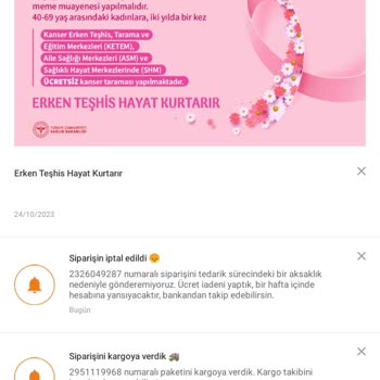 Trendyol Habersiz Sipariş İptali