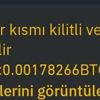 Binance TR Fonlarınızın Bir Kısmi Kilitli Kullanılabilen Geri Çekilebilir