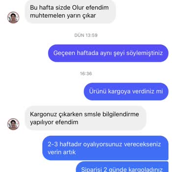 Koltuk.sandalye.kiliflarim (Instagram) Eksik Ürün Gönderilmesi