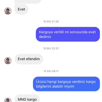 Koltuk.sandalye.kiliflarim (Instagram) Eksik Ürün Gönderilmesi